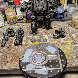 Описание картинки Оригинал Redemptor dreadnought от Lelik по цене 4 000руб | Свободный Рынок Миниатюр - СРМ
