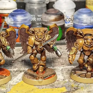 Описание картинки Sanguinary guard от Lelik по цене 1 000руб | Свободный Рынок Миниатюр - СРМ