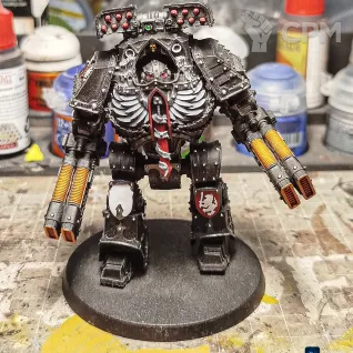 Описание картинки Dark angels contemptor dreadnought от Lelik по цене 1 500руб | Свободный Рынок Миниатюр - СРМ