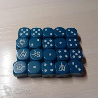 Описание картинки Drukhari Dice set от drowblade@mail.ru по цене 5 000руб | Свободный Рынок Миниатюр - СРМ