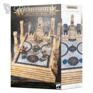 Описание картинки Dominion of Sigmar: Hallowed Stormthrone 2 от Fish по цене 9 600руб | Свободный Рынок Миниатюр - СРМ