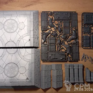 Описание картинки Dominion of Sigmar: Hallowed Stormthrone 3 от Fish по цене 9 200руб | Свободный Рынок Миниатюр - СРМ
