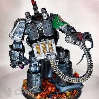 Описание картинки Contemtor dreadnought deathwatch от BARABAS по цене 7 000руб | Свободный Рынок Миниатюр - СРМ
