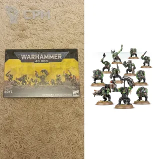Описание картинки Ork Boyz (ориг) от Hammer Drozd по цене 3 900руб | Свободный Рынок Миниатюр - СРМ