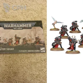 Описание картинки Retributor Squad (ориг) от Hammer Drozd по цене 5 500руб | Свободный Рынок Миниатюр - СРМ