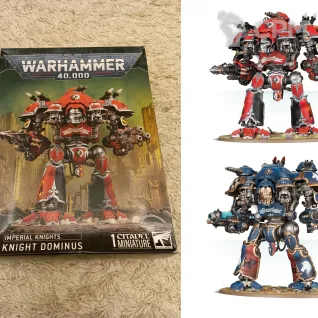 Описание картинки Knight Dominus (ориг) от Hammer Drozd по цене 16 900руб | Свободный Рынок Миниатюр - СРМ