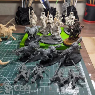 Описание картинки Chaos Knight Mark of Khorne от OrdoHeretycus по цене 1 800руб | Свободный Рынок Миниатюр - СРМ