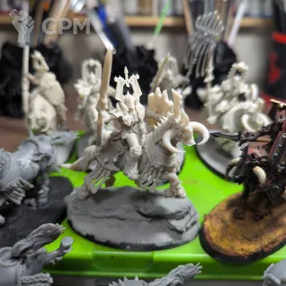 Описание картинки Chaos Knight Mark of Khorne от OrdoHeretycus по цене 1 800руб | Свободный Рынок Миниатюр - СРМ