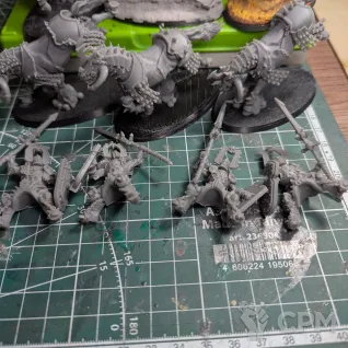 Описание картинки Chaos Knight Mark of Khorne от OrdoHeretycus по цене 1 800руб | Свободный Рынок Миниатюр - СРМ