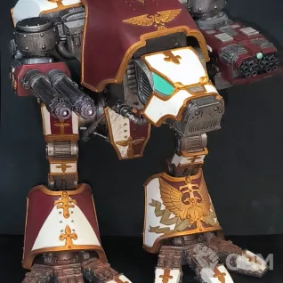 Описание картинки Warhound Titan от Slice Studio по цене 7 000руб | Свободный Рынок Миниатюр - СРМ