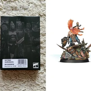 Описание картинки Gotrek Gurnisson (ориг) от Hammer Drozd по цене 4 500руб | Свободный Рынок Миниатюр - СРМ