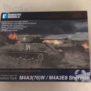 Описание картинки M4A3E8 Sherman Rubicon, только HVSS версия, см. описание от Raimu по цене 1 800руб | Свободный Рынок Миниатюр - СРМ