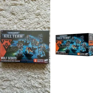 Описание картинки Kill Team: Wolf Scouts (ориг) от Hammer Drozd по цене 6 500руб | Свободный Рынок Миниатюр - СРМ