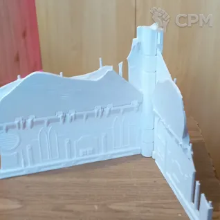 Описание картинки Готическая руина Средняя от Одинокий волк  по цене 2 000руб | Свободный Рынок Миниатюр - СРМ