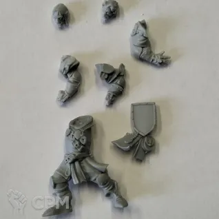 Описание картинки Bretonnian Team Squires (три игрока) от лис1976 по цене 330руб | Свободный Рынок Миниатюр - СРМ