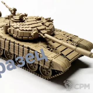 Описание картинки ОБТ Т-72Б от лис1976 по цене 650руб | Свободный Рынок Миниатюр - СРМ