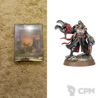 Описание картинки Commissar Yarrick (ориг) от Кооператив Миниатюр по цене 4 500руб | Свободный Рынок Миниатюр - СРМ
