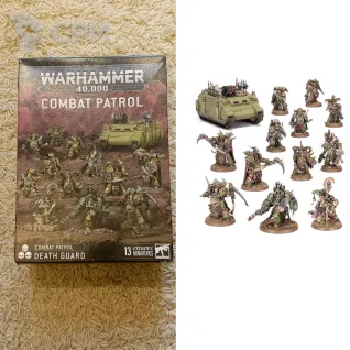Описание картинки COMBAT PATROL: DEATH GUARD (ориг) от Кооператив Миниатюр по цене 14 500руб | Свободный Рынок Миниатюр - СРМ