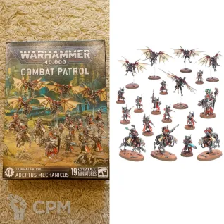 Описание картинки Combat Patrol: Adeptus Mechanicus от Кооператив Миниатюр по цене 14 500руб | Свободный Рынок Миниатюр - СРМ