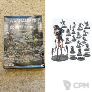 Описание картинки Combat Patrol: Necrons (ориг) от Кооператив Миниатюр по цене 14 500руб | Свободный Рынок Миниатюр - СРМ