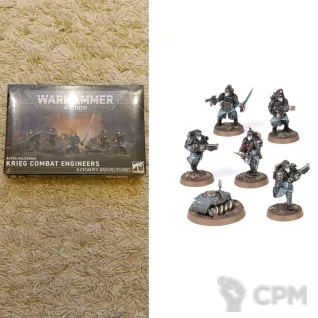 Описание картинки Krieg Combat Engineers (ориг) от Кооператив Миниатюр по цене 4 750руб | Свободный Рынок Миниатюр - СРМ