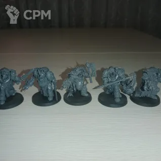 Описание картинки Blightlord Terminators от Aks46 по цене 4 000руб | Свободный Рынок Миниатюр - СРМ