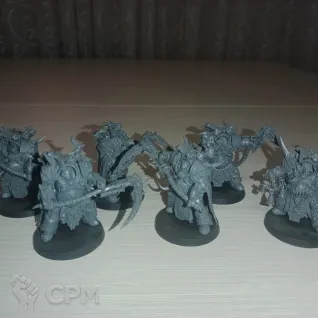Описание картинки Deathshroud Terminators от Aks46 по цене 6 000руб | Свободный Рынок Миниатюр - СРМ