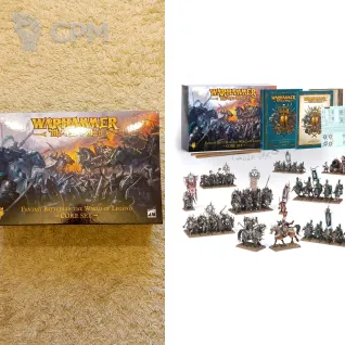 Описание картинки Warhammer: The Old World – Fantasy Battles In the World of Legend Core Set от Кооператив Миниатюр по цене 20 500руб | Свободный Рынок Миниатюр - СРМ