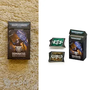 Описание картинки Dominatus – Narrative Campaign Deck (ориг) от Кооператив Миниатюр по цене 2 500руб | Свободный Рынок Миниатюр - СРМ
