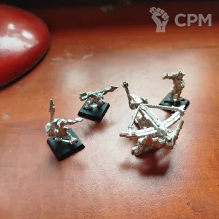 Описание картинки Goblin spear chukka (Bolt Throwa) оригинальный металл от elotar по цене 4 000руб | Свободный Рынок Миниатюр - СРМ