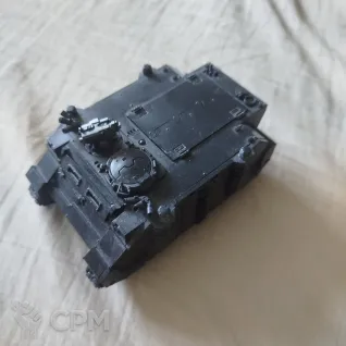 Описание картинки Warhammer 40k / Horus Heresy: Space Marine Rhino (Собрана, грунт) от elotar по цене 2 500руб | Свободный Рынок Миниатюр - СРМ