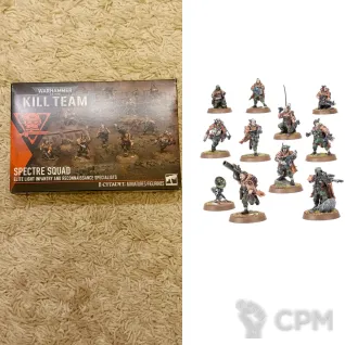 Описание картинки Kill Team™: Spectre Squad от Кооператив Миниатюр по цене 6 000руб | Свободный Рынок Миниатюр - СРМ