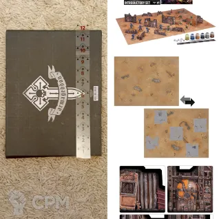 Описание картинки Два набора полей и террейна из Introductory set. от Кооператив Миниатюр по цене 1 000руб | Свободный Рынок Миниатюр - СРМ