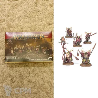 Описание картинки Putrid Blightkings от Кооператив Миниатюр по цене 6 000руб | Свободный Рынок Миниатюр - СРМ