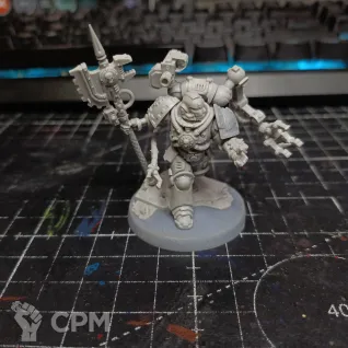 Описание картинки Dark Angels Techmarine от AlienFriend по цене 300руб | Свободный Рынок Миниатюр - СРМ