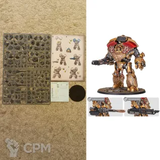 Описание картинки CUSTODES: TELEMON HEAVY DREADNOUGHT (ориг) от Кооператив Миниатюр по цене 10 500руб | Свободный Рынок Миниатюр - СРМ