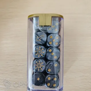 Описание картинки warrior of chaos dice set от lazy_archer по цене 6 600руб | Свободный Рынок Миниатюр - СРМ