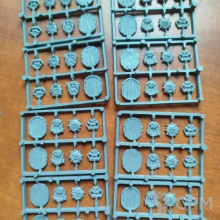 Описание картинки Warhammer FB Orc Warriors Regiment Ретро (Частичный срез/сборка) от elotar по цене 3 500руб | Свободный Рынок Миниатюр - СРМ