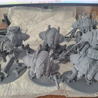 Описание картинки Армия Chaos Knights от 3d печать на заказ по цене 15 000руб | Свободный Рынок Миниатюр - СРМ