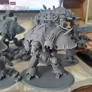 Описание картинки Армия Chaos Knights от 3d печать на заказ по цене 15 000руб | Свободный Рынок Миниатюр - СРМ