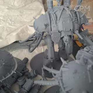 Описание картинки Армия Chaos Knights от 3d печать на заказ по цене 15 000руб | Свободный Рынок Миниатюр - СРМ