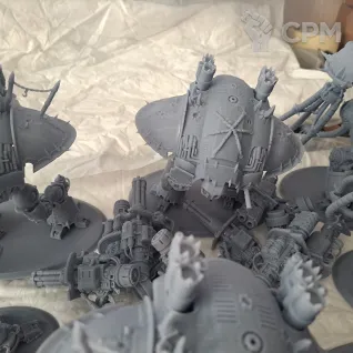 Описание картинки Армия Chaos Knights от 3d печать на заказ по цене 15 000руб | Свободный Рынок Миниатюр - СРМ
