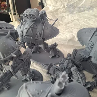 Описание картинки Армия Chaos Knights от 3d печать на заказ по цене 15 000руб | Свободный Рынок Миниатюр - СРМ