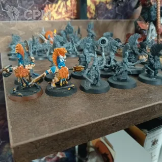 Описание картинки Небольшая армия Fyreslayers от Егор Шляпа по цене 6 280руб | Свободный Рынок Миниатюр - СРМ