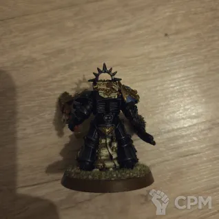 Описание картинки Chaplain in Terminator Armour old от Zversh по цене 7 500руб | Свободный Рынок Миниатюр - СРМ