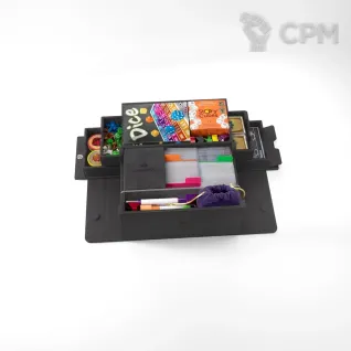 Описание картинки Коробочка для карт Games' Lair 600+ Black от Pashing Paint 🎨 по цене 4 500руб | Свободный Рынок Миниатюр - СРМ