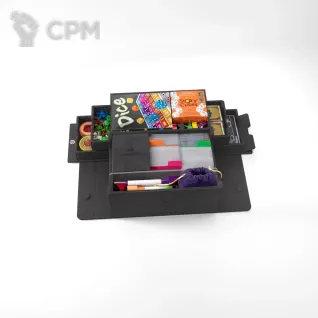 Описание картинки Коробочка для карт Games' Lair 600+ Black от Pashing Paint 🎨 по цене 4 500руб | Свободный Рынок Миниатюр - СРМ