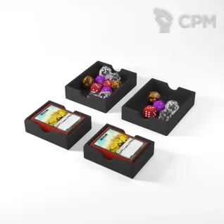 Описание картинки Коробочка для карт Games' Lair 600+ Black от Pashing Paint 🎨 по цене 4 500руб | Свободный Рынок Миниатюр - СРМ