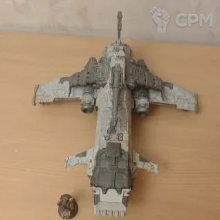 Описание картинки Thunderhawk Gunship гвардии смерти от Garik01 по цене 15 000руб | Свободный Рынок Миниатюр - СРМ