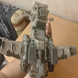 Описание картинки Thunderhawk Gunship гвардии смерти от Garik01 по цене 15 000руб | Свободный Рынок Миниатюр - СРМ